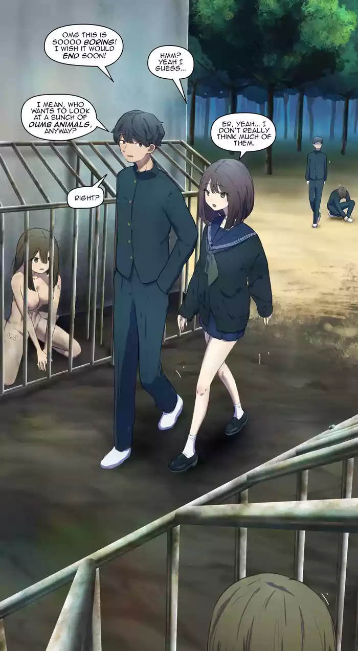 [fest] After touring the human barn, I went inside the cage [English]