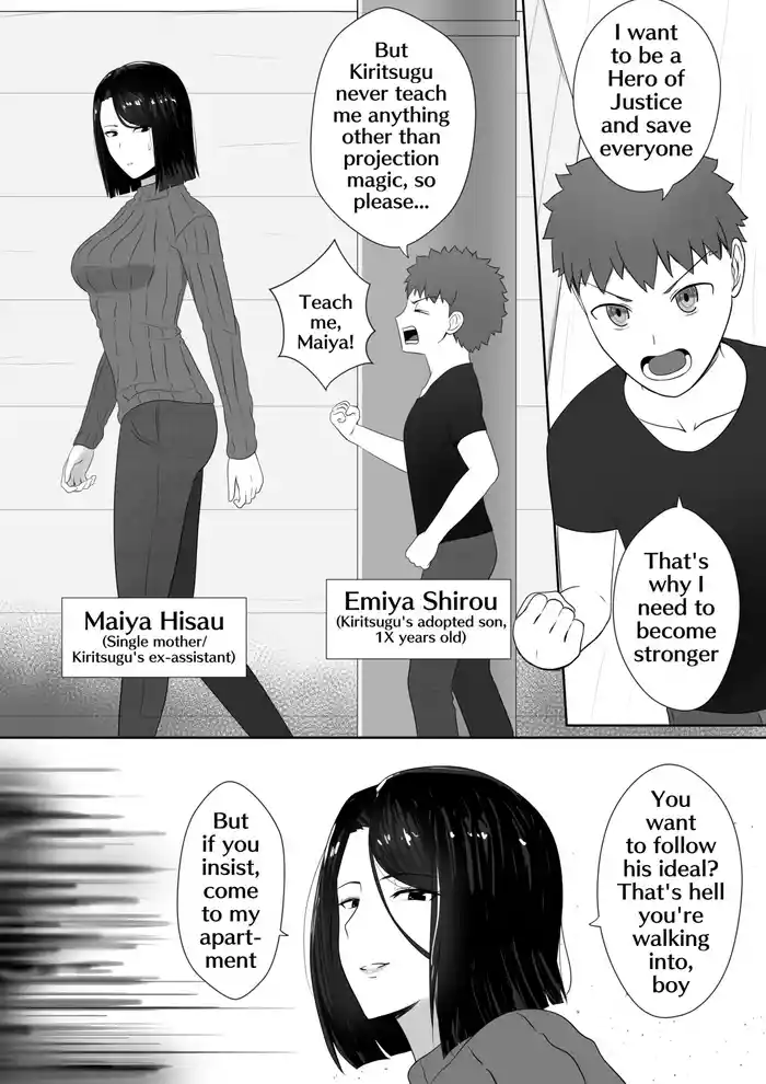 [KMVT] The Fuyuki's Mama [Hisau Maiya] (Fate stay night) (Uncensored)