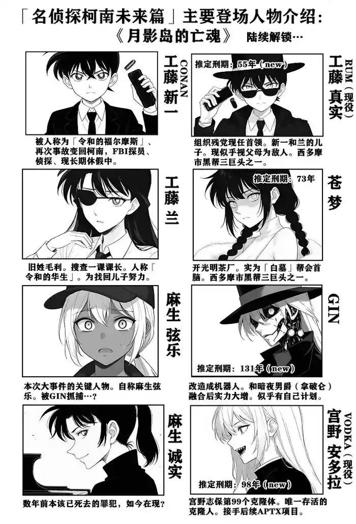 [unknown]月影岛的亡魂①（detective conan）