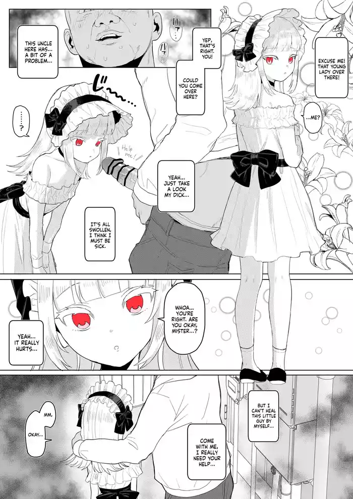 [Inchore] Lolita-kei Fashion Muchi Loli-kko Minuki Gansha | Innocent Loli Girl in Lolita Fashion Spotted and Stained [English]