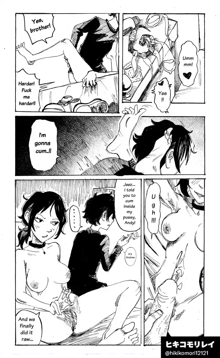 [Hikikomori Rei] The Sex Life of Andy and Leyley (The coffin of Andy and Leyley) [English]