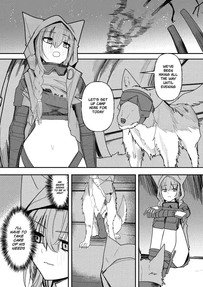 [Aohonoo] Wolf and Provence (Arknights) [English]