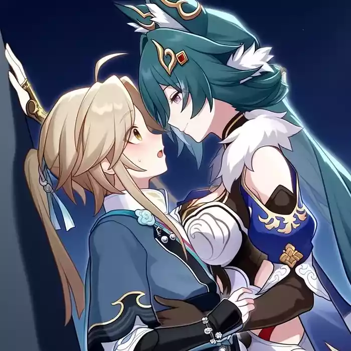 Yukong x yanqing (artist: ai4fun) [AI Generated]