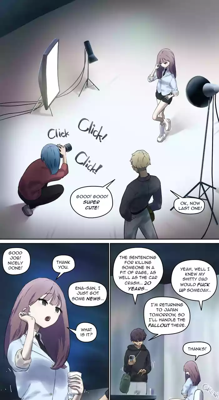 According to the law of the country where I came for the modeling shoot… 【Translated by kochakaden】