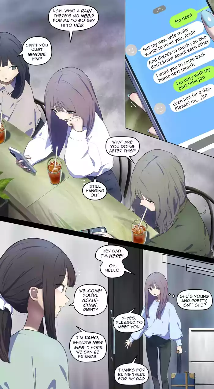 My father remarried, so I went to say hello… 【Translated by kochakaden】