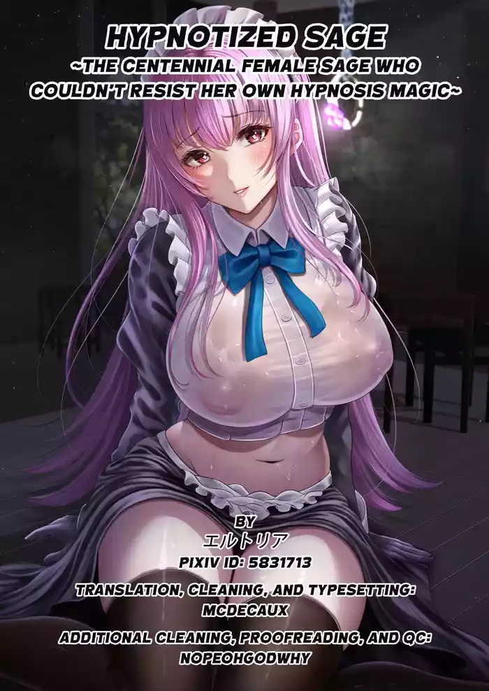 [Seika Kairaku Shoten (Eltoria, mkiBurger, norino)]  Hypnotized Sage ~The centennial female sage who couldn’t resist her own hypnosis magic~