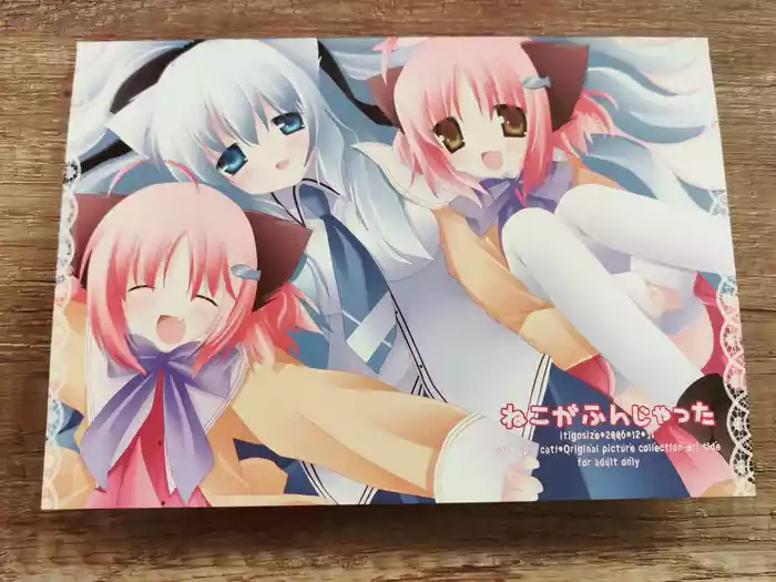 [13cm] Neko Kawaigari! Original Picture And Rough Sketches Book - PHOTOS