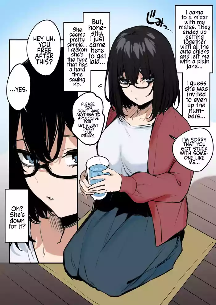 [Danimaru] Yaresou dakara toiu Riyuu de Jimi Onna o Sasotta Kekka | I Was Just Looking To Fuck, So I Called Out To This Plain Looking Chick And, Well... [English] [Mr_Person] [Colorized]