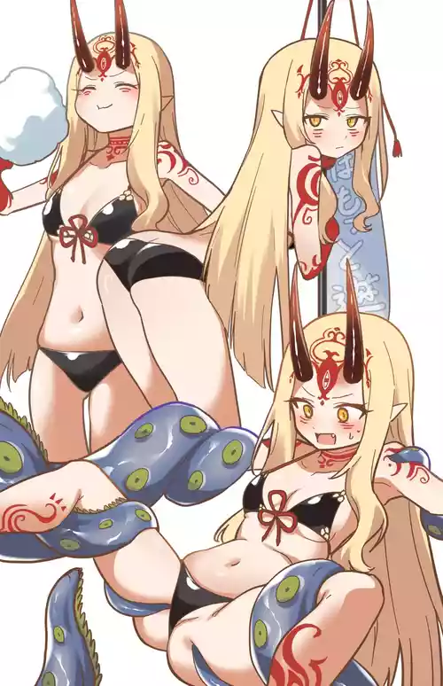 [ひるなぎ] 茨木童子イラスト (Fate/Grand Order)
