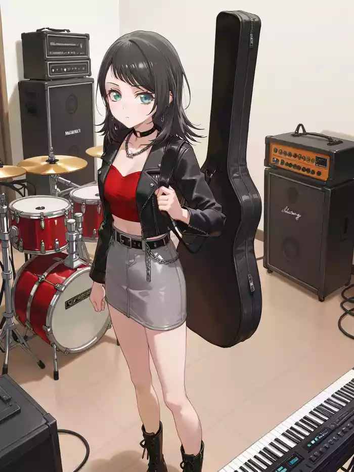 败给恐惧的八幡海玲[AI generated]