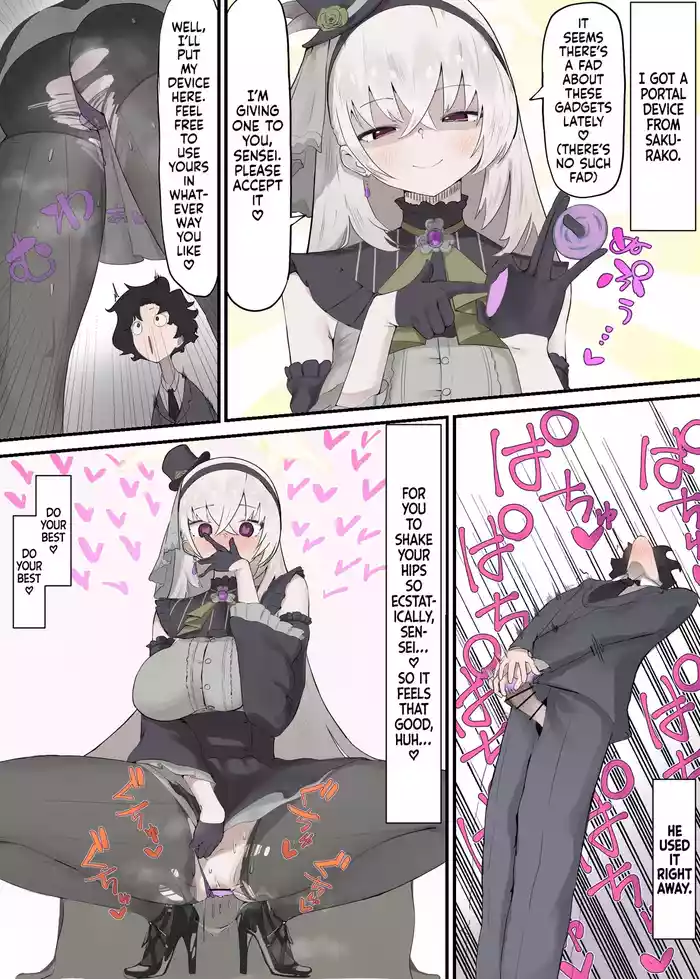 [Yama Danchi] Sakurako kara Tensou Souchi wo Moraimashita | I got a Portal Device from Sakurako (Blue Archive) [English] [Tabunne Scans]