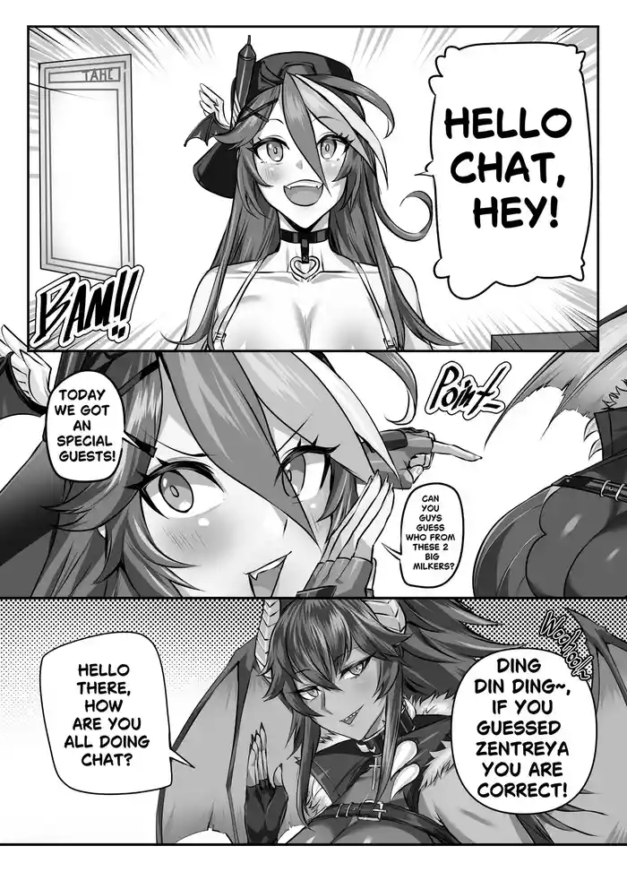 [Lungnut] Vtubers Collab (Techycutie x Zentreya)