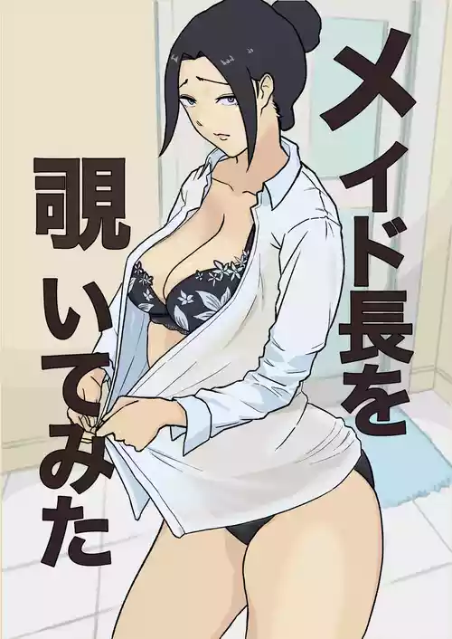 [なすびニンジャ] メイド長を覗いてみた