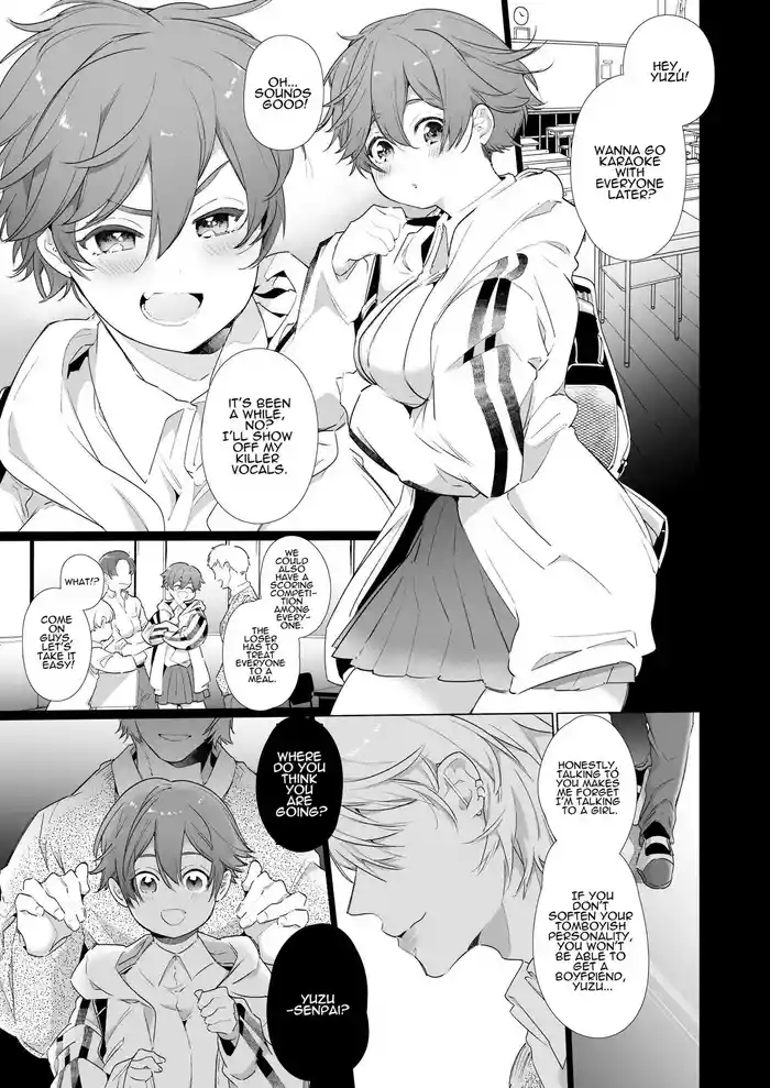 [Yatomomin (Yamamoto Tomomitsu)] Boyish Kanojo wa Toshishita S Kareshi no Dekiai Choukyou kara Nigerarenai. | The Tomboy Can't Escape Her Ruthless Young Boyfriend's Training [English] [ADTL]