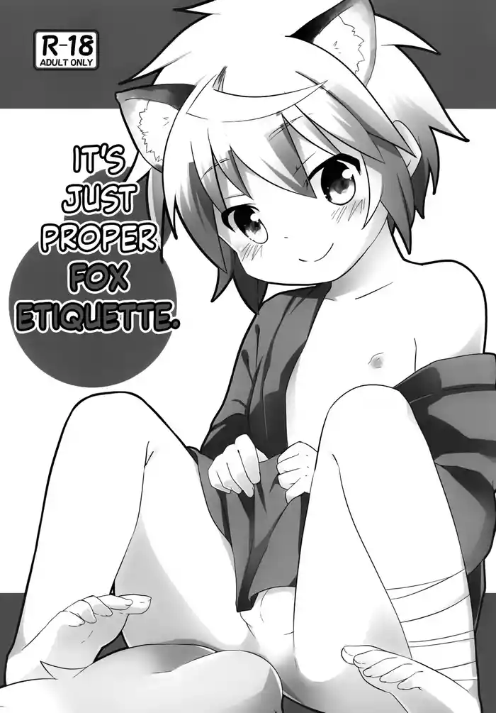 (C87) [Rideshion (Kazushi)] Kitsune no Tashinami da yo. | It's Just Proper Fox Etiquette. [English] {Chin²}