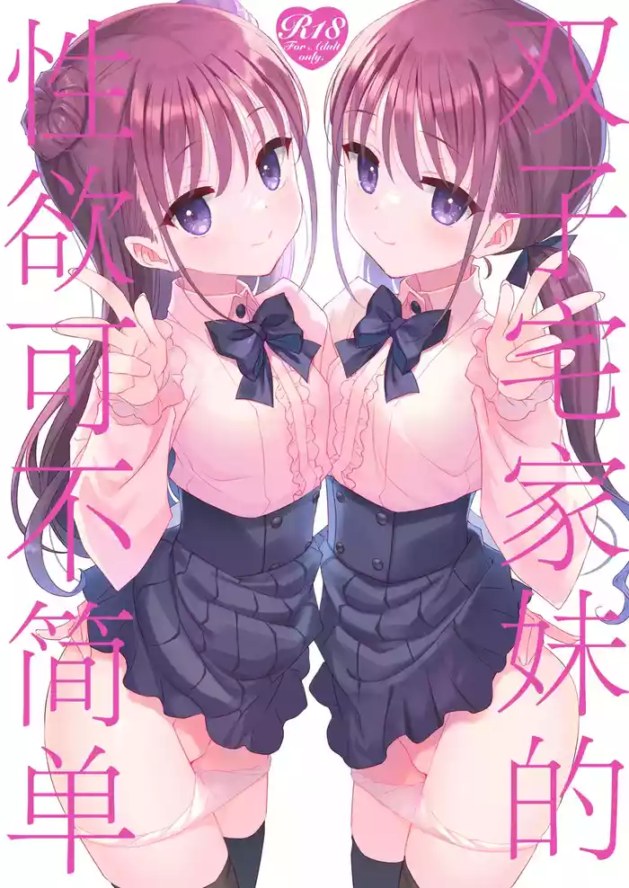 [TIES (Takei Ooki)] Futago Neet Imouto wa Seiyoku Tsuyome丨双子宅家妹的性欲可不简单 [Chinese] [角都九阳个人汉化] [Digital]