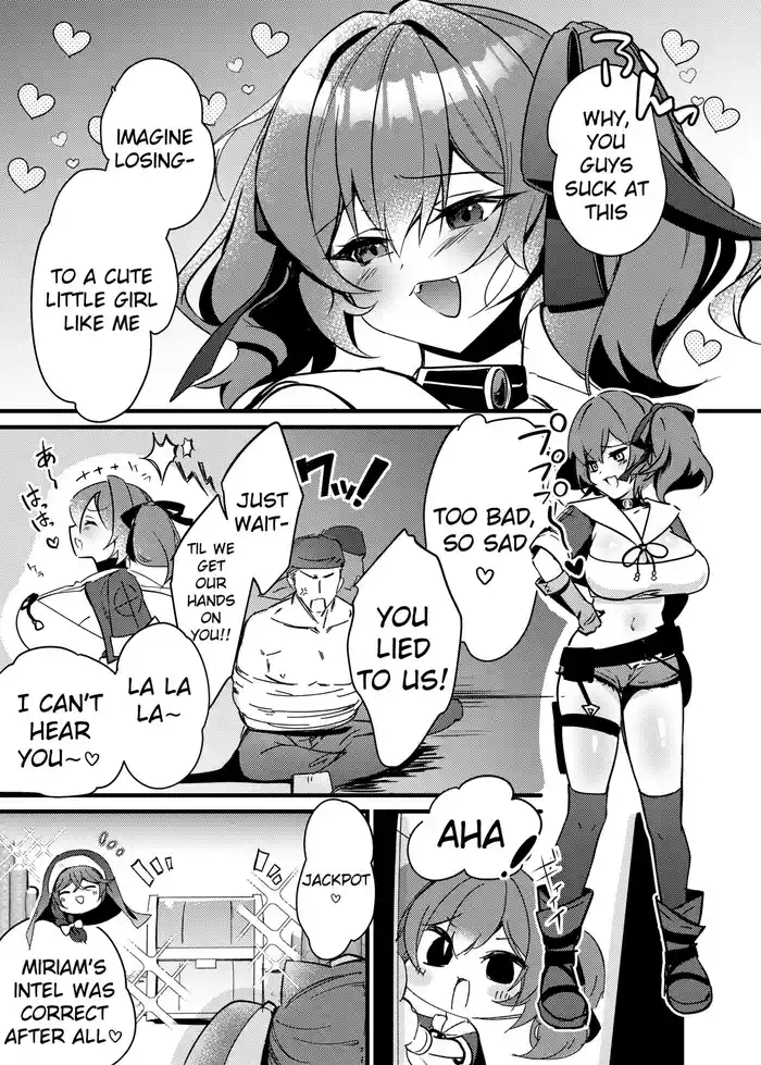 [Getsumen chakuriku] Thief Girl Swallowed By Mimic - Skeb [English]