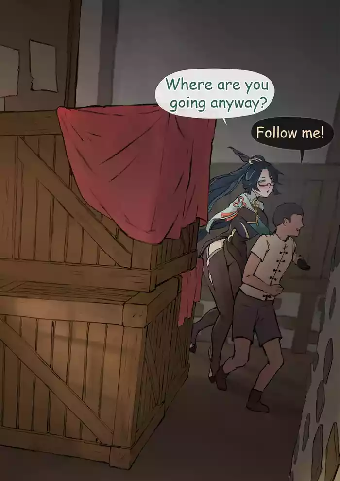 [Frozenspiderlily][Frzspiderlily] Xianyun - Back alley(text) | 閑雲 - 后巷 (Genshin Impact) [无修] [English] (Fertilization Edit)