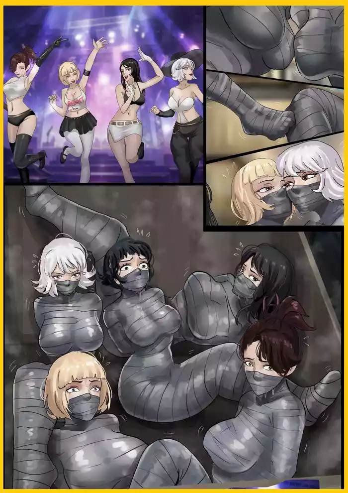 [King]超模女团被绑架成木乃伊