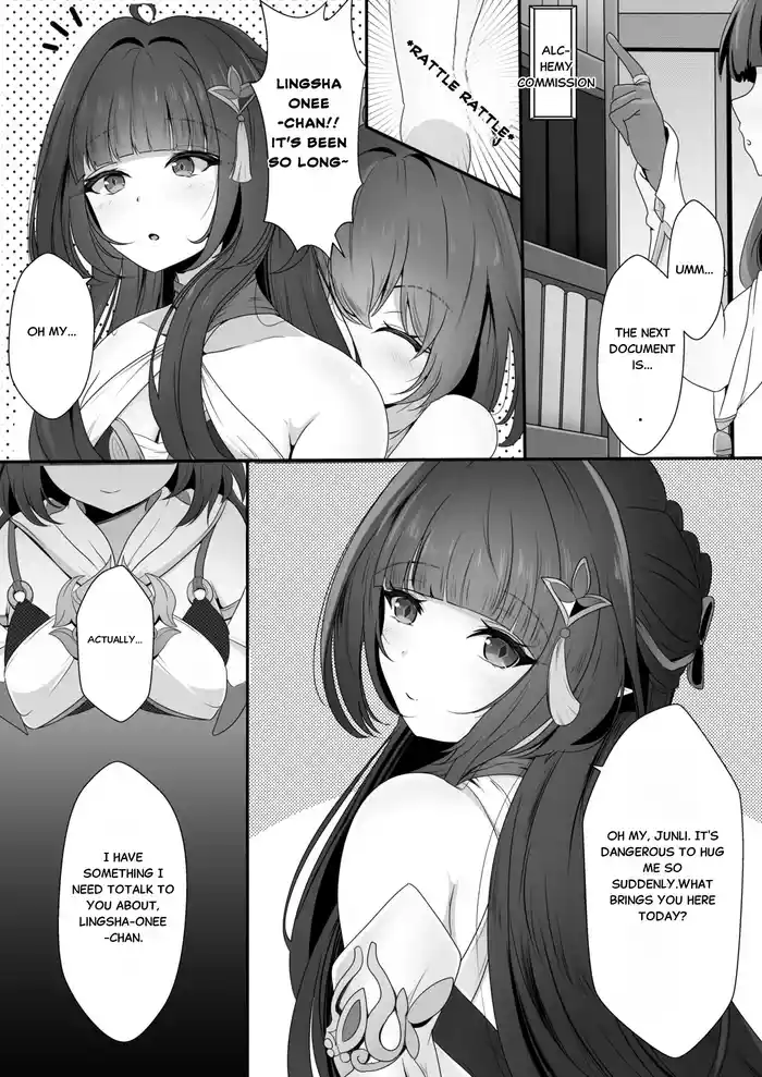 [Nishitsukasa Hajime] Soumei Datta Lingsha-san [English]