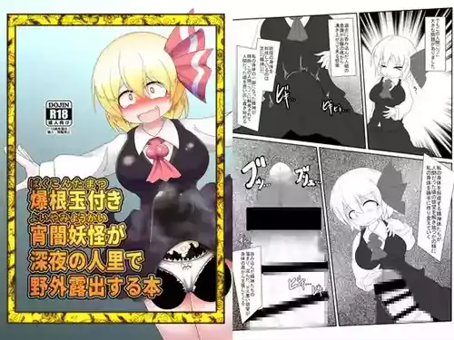 (例大祭15) [大自然重工 (アシタル)] 爆根玉付き宵闇妖怪が深夜の人里で野外露出する本 (東方Project)