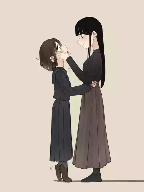 [ふすま] 電車のお姉さん
