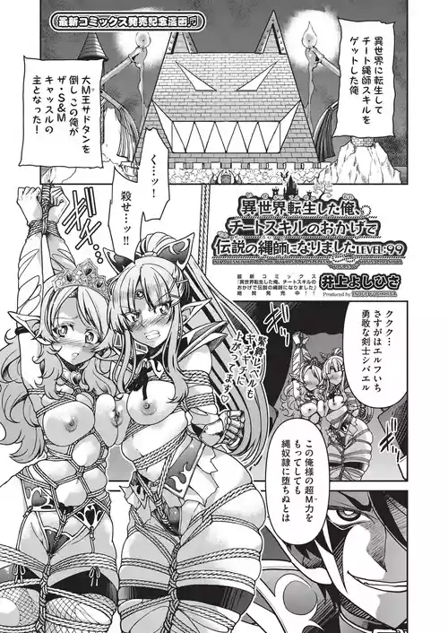 異世界転生した俺、チートスキルのおかげで伝説の縄師になりました LEVEL:99