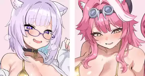 [巡つぐみ] 金ビキニ (ホロライブ)