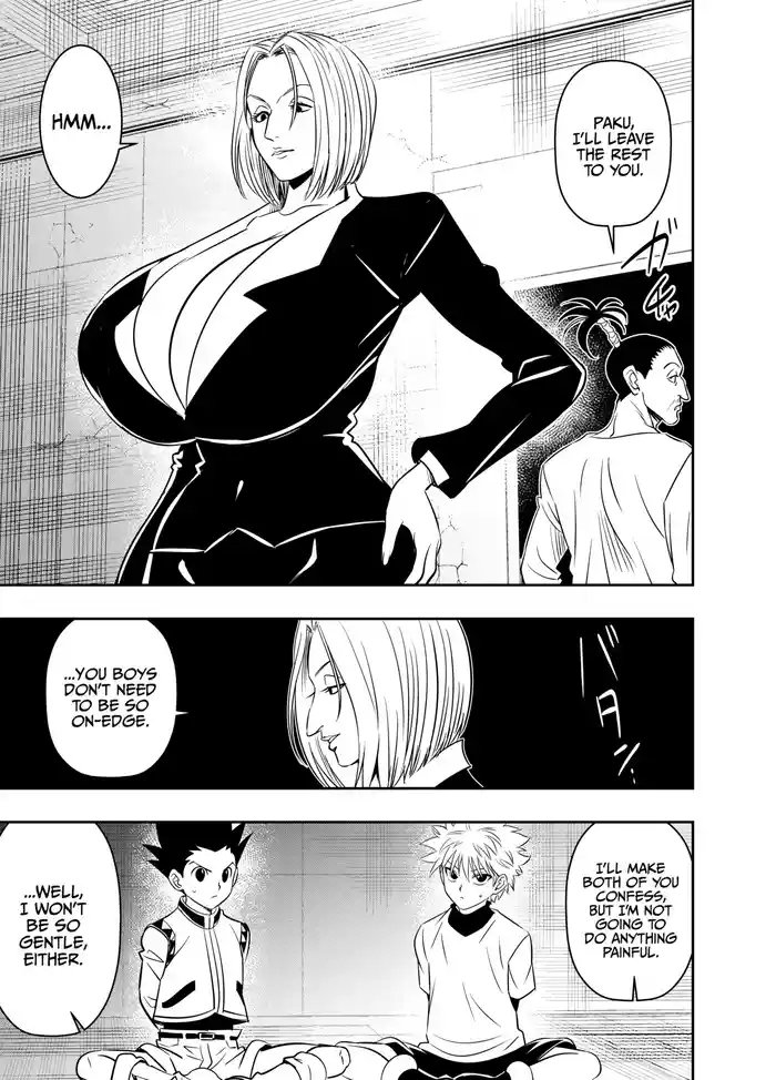 HUNTER×HUNTER Pakunoda × Gon & Killua